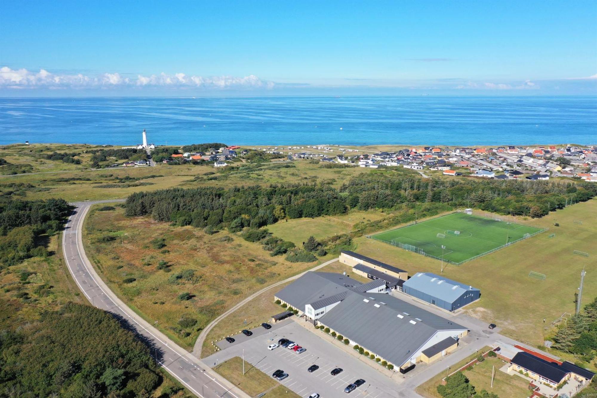 Hirtshals Idraetscenter - Vandrehjem - Hostel Exterior foto